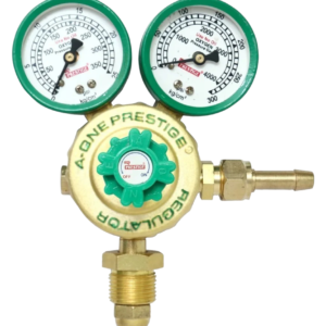 A-ONE PRESTIGE Single Stage Double Gauge Regulator 2Meter