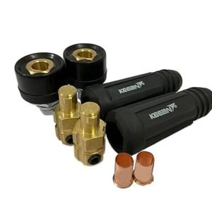 35-50 PLUG AND SOCKET ADAPTOR CABEL JOINT SET 300 AMP. FOR ARC, MIG, TIG WELDING MACHINES Get In Best Price 550