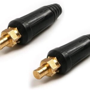 Size 35+50 Mail Cable Connector For Welding Machine & Welding Cable Welding Earthing Clamp