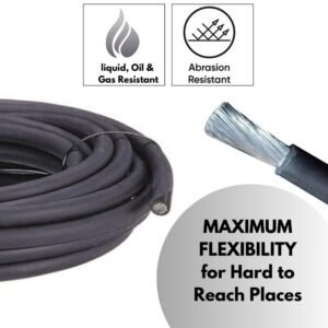 Welding Cable Wrapping Aluminium Welding Cable -5 Meters - Durable, Flexible, and Efficient Welding Solution Get In Best Price 1100
