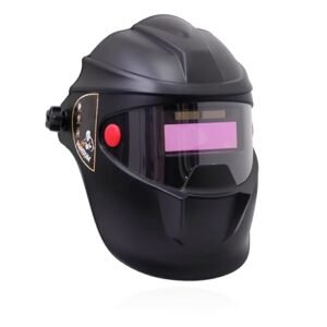 Head Solar Powered Auto Darkening Welding Helmet ARC Welding Eye & Full Face Protector Safety Helmet