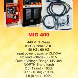 JK WELD MIG 400Amps Welding Machine With 36KD North Torch Heavy Duty