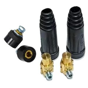 Mail-Femail Size 35+50 Cable Connector For Welding Machine & Welding Cable Welding Earthing Clamp