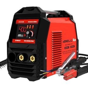iBELL IBL M400-107 Dual-Phase 400A Inverter ARC Welding Machine 220V Home & 380V Industrial Power IGBT Hot Start Anti-Stick Arc Force Ideal for Heavy Duty Machine
